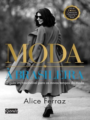 cover image of Moda à brasileira